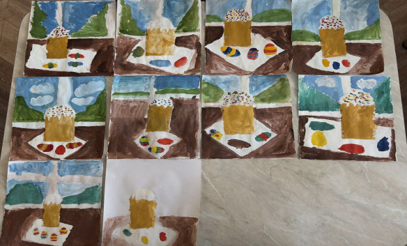 Пасхальный кулич